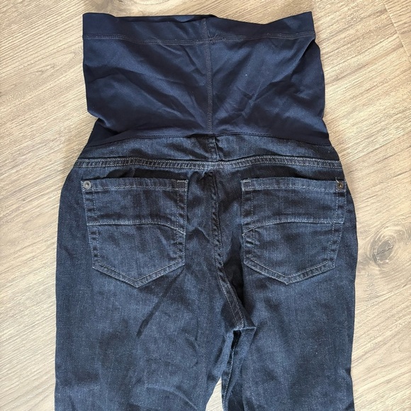 Liz Lange for Target Maternity Full Panel Jeans Size 2 Bootcut Dark Wash Comfort - Picture 7 of 7